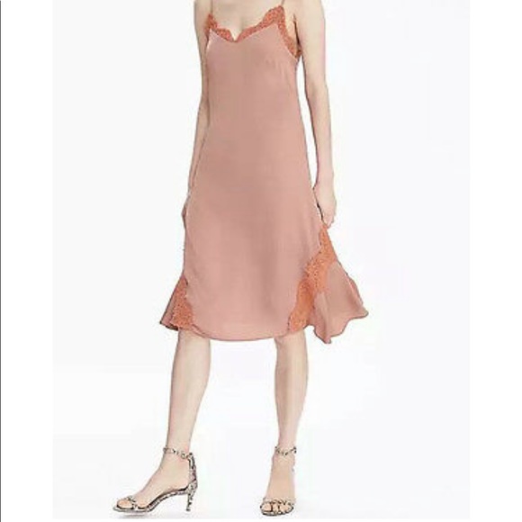 banana republic slip dress